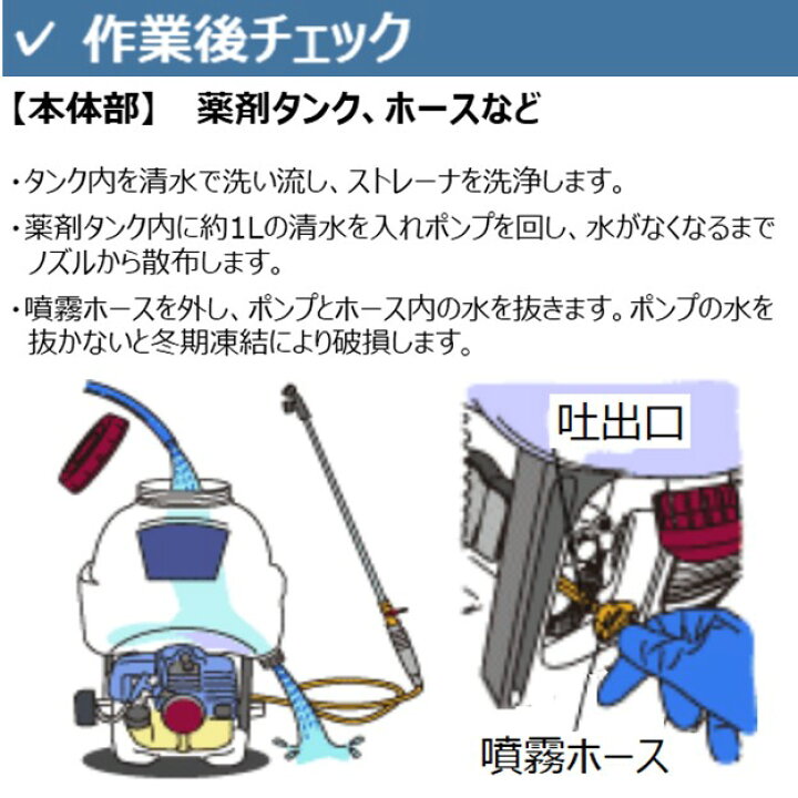 楽天市場】＜ 背負式動力噴霧機 GS25S ＞ 丸山 BIGM 薬剤タンク20L 