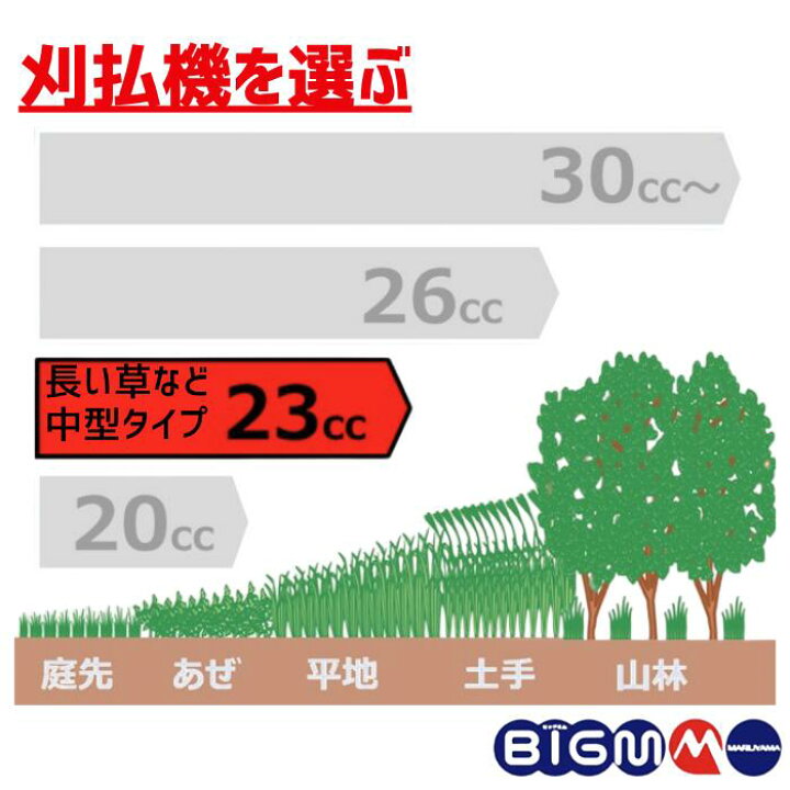 楽天市場】丸山製作所 BIG-M ＜ 背負式エンジン刈払機 草刈り機 