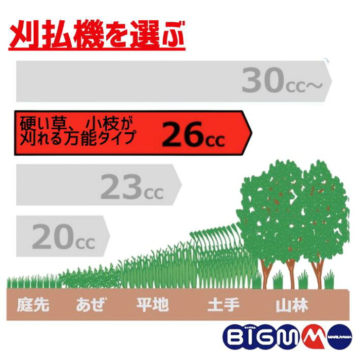 楽天市場】丸山製作所 BIG-M ＜ 背負式エンジン刈払機 草刈り機 