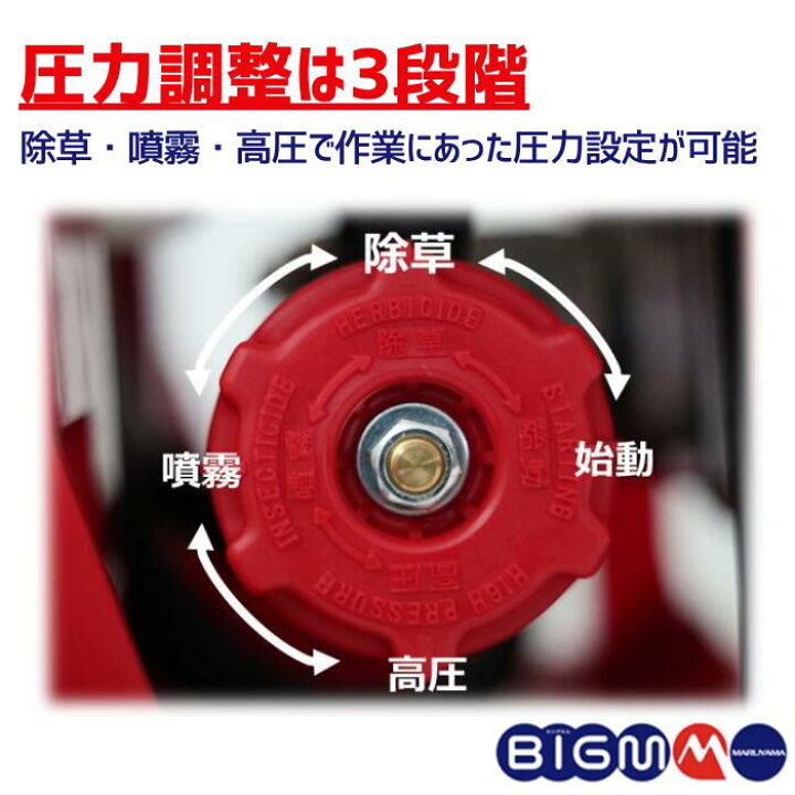 楽天市場】丸山製作所 BIGM ＜ 背負式動力噴霧機 GS200M ＞ : 丸山製作所