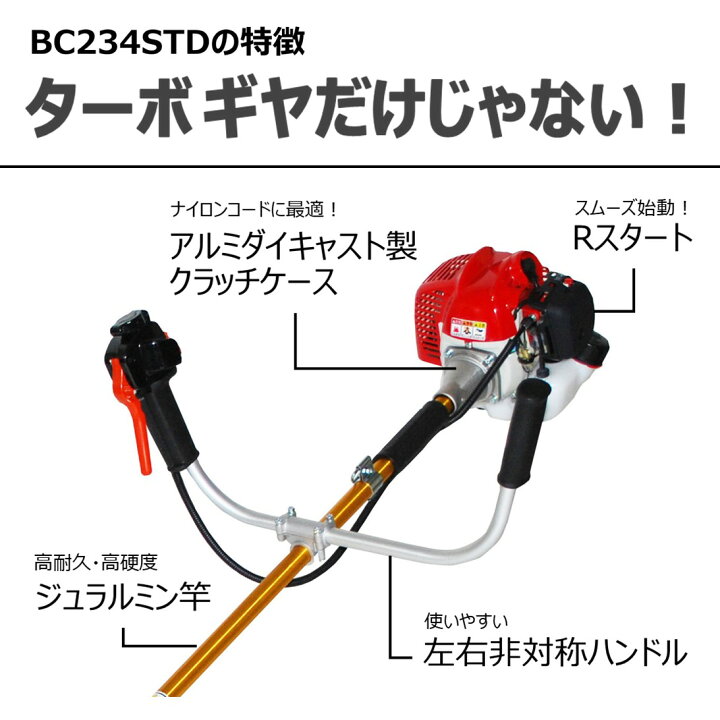 楽天市場】丸山 BIG-M ＜ エンジン刈払機 草刈機 BC234STD 