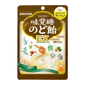 【送料無料】UHA味覚糖 味覚糖のど飴EX 90g×6袋　プロポリス＋ローヤルゼリー 発酵はちみつ