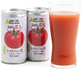 【送料無料】ニシパの恋人 トマトジュース 無塩 190g缶×30本・1ケース
