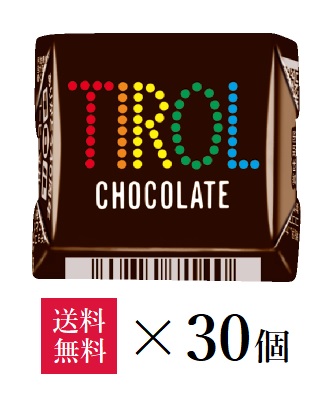 楽天市場】【送料無料】チロルチョコ コーヒーヌガー 30入り : まる