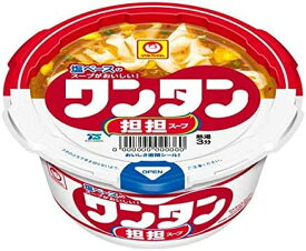 【送料無料】東洋水産 マルちゃん ワンタン 担担スープ 32g×12個入り (1ケース)