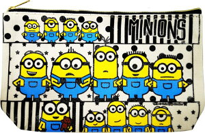 ペンケース ミニオンズ ペンポーチ C柄【2点までメール便対応】【1点までメール便対応】 ペンケース 筆箱 ふでばこ レディース メンズ 文房具 シンプル 大容量 キャラクター 女の子 男の子