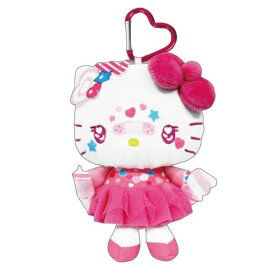 ぬいぐるみポーチ サンリオ マスコット ポーチ デコラ ハローキティ ピンク レディース 子供用 キャラクター かわいい おしゃれ ぬいぐるみ型 小物入れ 化粧ポーチ コンパクト ファスナー付き バッグチャーム 通販 プレゼント 人気