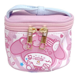 バニティポーチ サンリオ ミニミニ バニティ ポーチ デコラ マイメロディ ピンク レディース 女の子 子供用 おしゃれ かわいい キャラクター 小物収納 化粧ポーチ コスメ 小さめ 軽量 コンパ