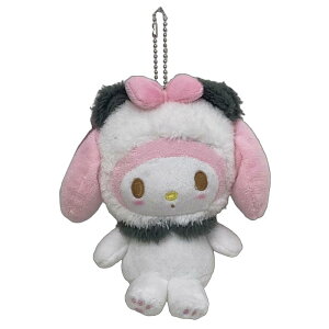 ぬいぐるみポーチ サンリオ マスコット ポーチ あにまる マイメロ ホワイト マイメロディ レディース 子供用 キャラクター かわいい おしゃれ ぬいぐるみ型 小物入れ 化粧ポーチ コンパクト