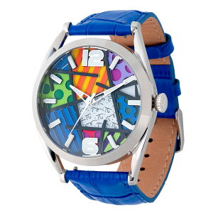 ������ �u���b�g ���X�g�E�H�b�` �J���t�� �����h�X�P�[�v ROMERO BRITTO WRIST WATCH ���Y���ʌ���i