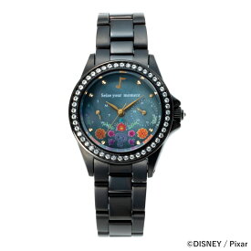【送料無料 】レディース 腕時計 ディズニー Disney Pixer PIXER REMEMBERME ピクサー リメンバー・ミー ブラック 黒 メタルバンド ステンレススチール ブラックメッキ加工 13cm~18.5cm 日本製 LVB143D3 lvb143d3