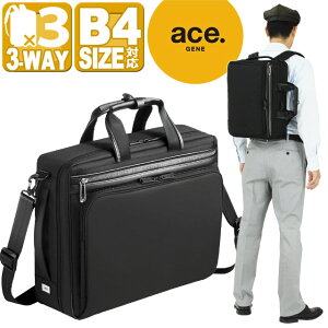 �G�[�X�W�[�� �r�W�l�X�o�b�O �u���[�t�P�[�X �����b�N �r�W�l�X�����b�N ace. GENE FLEX LITE Fit �t���b�N�X���C�g �t�B�b�g 3WAY �����Y�o�b�O �ʋ� 54562