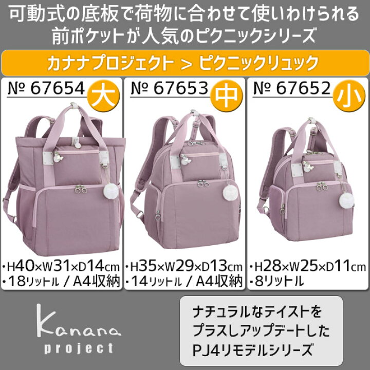 楽天市場】【セール】カナナ リュック Kanana カナナプロジェクト PJ4  