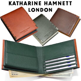 キャサリンハムネット 財布 二つ折り カラーテーラード2 キャサリン・ハムネット KATHARINE HAMNETT 490-58704