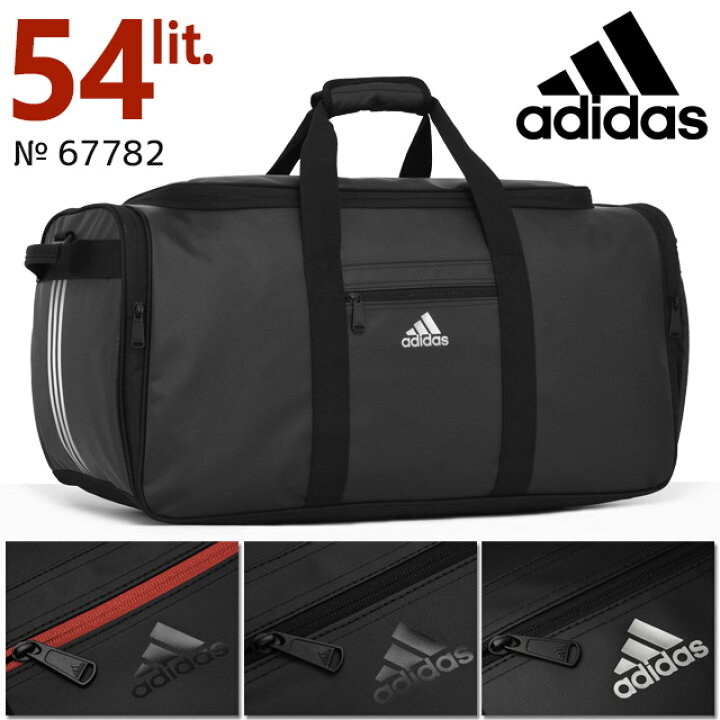 楽天市場 セール アディダス ボストンバッグ Adidas 修学旅行 バッグ 60センチ 54リットル 2way スクエア型 かわいい 男子 女子 中学生 高校生 林間学校 677 かばんのマルゼン楽天市場店