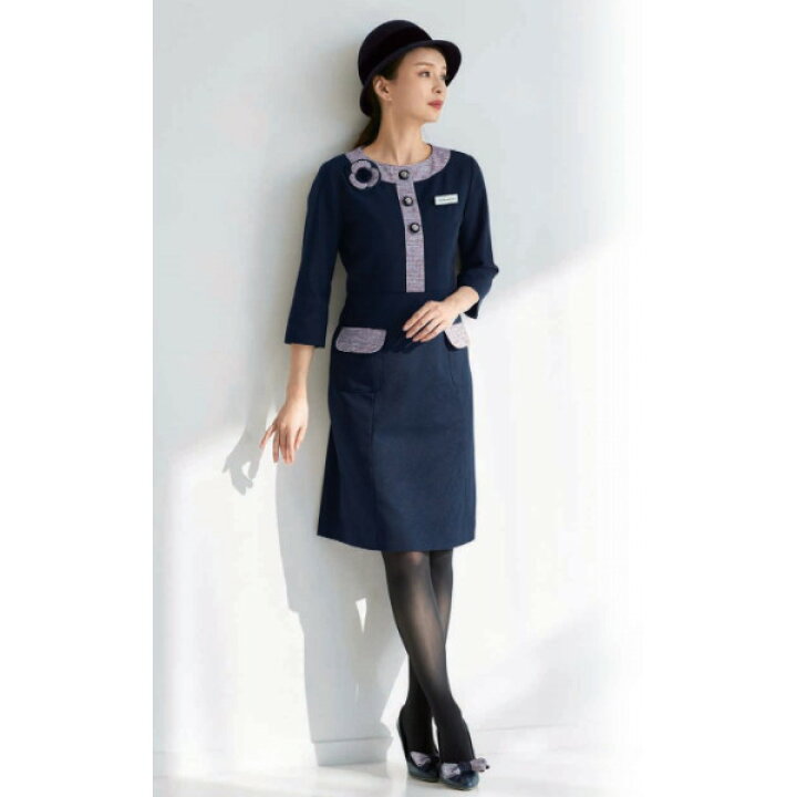楽天市場】61960 ワンピース 事務服 制服 アン ジョア 株式会社ジョア 
