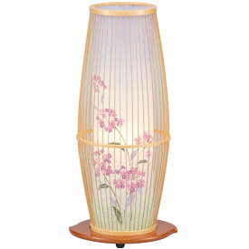 お盆提灯・京竹21号 白木 タメ 高さ42cm 竹製 桜草 回転付き ちょうちん お盆用品・灯籠・行灯 法事 法要 旧盆 新盆 お供え 進物 贈答用 モダン提灯 オシャレ（940） お彼岸 お盆 迎え火