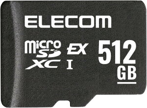 �G���R�� microSDXC�J�[�h 512GB microSD Express�K�i�Ή� UHS-I IPX7 NINTENDO SWITCH2�Ή����؍� MF-MSE512GU13R