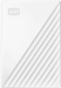 WD �|�[�^�u��HDD 2TB USB3.0 �z���C�g My Passport �Í��� �p�X���[�h�ی� �O�t���n�[�h�f�B�X�N / ���[�J�[3�N�ۏ� WDBYVG0020BWT-WESN