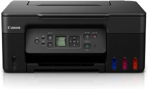 �L���m�� Canon �v�����^�[ ����e�ʃM�K�^���N���� A4�J���[�C���N�W�F�b�g�����@ G3370 �u���b�N �e�����[�N���� 2022�N���f�� ����