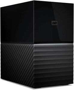 WD �f�X�N�g�b�vHDD 8TB USB3.1 Gen 1 �Í��� RAID 0,1 �o�b�N�A�b�v My Book Duo 2021EX / WDBFBE0080JBK-JEEX