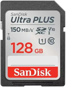 �T���f�B�X�N Ultra PLUS SDXC UHS-I�J�[�h 128GB SDSDUWC-128G-JN3IN