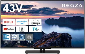 REGZA 43�C���` �t�� 43Z670N �X�}�[�g�e���r Dolby Atmos�Ή� 2024�N���f��