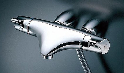 TOTO 壁付サーモスタット混合水栓(ワンダービート、クリック、調圧弁