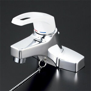 KVK 洗面用シングルレバー式混合栓 ゴム栓付 寒冷地商品 【KM7014ZT2】【NP後払いOK】