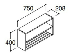 INAX LIXILENV yKKO-752/Wz I[v^Cv h[Lrlbg Ԍ750mm ʉώ  NBs560^Cv