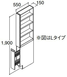 INAX LIXILENV yRAS-156L-A nCO[hz g[ Lrlbg I[vXCh^Cv Ԍ 150mm L^Cv nCO[h ʉώ  NBs560^Cv