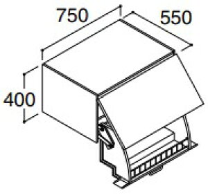 INAX LIXILENV yRAU-756W nCO[hz Abp[Lrlbg Ԍ 750mm _E@\t nCO[h ʉώ  NBs560^Cv