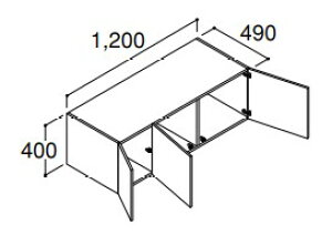 INAX LIXILENV yRBU-1205C nCO[hz Abp[Lrlbg Ԍ1200mm nCO[h ʉώ  NBs560^Cv