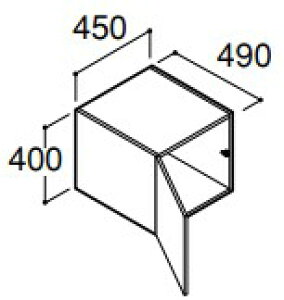 INAX LIXILENV yRBU-455C nCO[hz Abp[Lrlbg Ԍ450mm nCO[h ʉώ  NBs560^Cv
