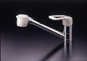 ミズタニバルブ キッチン用水栓 台付シングルレバー混合栓 MK600シリーズ(シャワー固定) 寒冷地タイプ【MKZ600GGDAH】