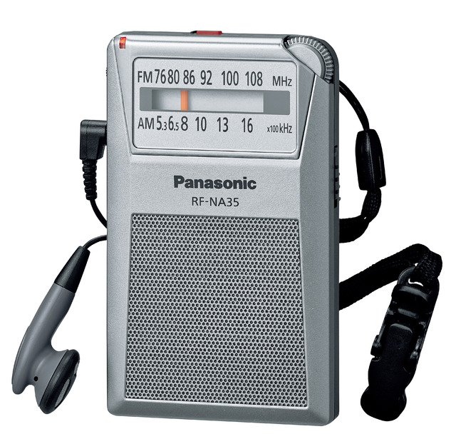 パナソニック Panasonic FM/AM 2バンドレシーバー ラジオ RF-NA35-S