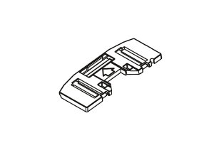 パナソニック Panasonic 温水洗浄便座 ビューティトワレ 本体固定板 DL639A-QKCB0