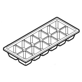 シャープ SHARP 【2014161555】 冷蔵庫用 製氷皿（201 416 1555） キッチン家電 部品