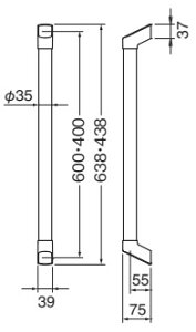 VN} tH肷 600mm \tgS[h^LI[N yBR-850Bz