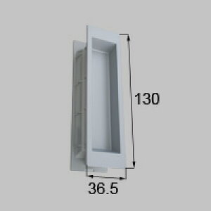 LIXIL リクシル トステム ワンタッチ引手【商品コード:MZHZHES51 内容物:本体(内・外)×1、取付説明書 ファインシルバー 】