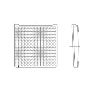 TOTO �p�[�c�yEKC31174N2#AZG�z �g���b�v�J�o�[(ABS) ���C�g�O���[ ����