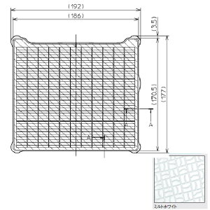 TOTO �p�[�c�yEKC34159#MTW�z �g���b�v�J�o�[12160S ����