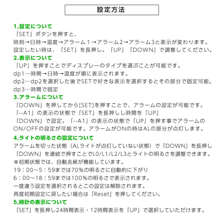 楽天市場 ランキング1位 延長保証 立体 デジタル時計 置き掛け兼用時計 置き時計 壁掛け時計 3d Led デジタル おしゃれ 目覚まし時計 ブラック Usb電源 自動調光 時計 卓上 目覚まし アラーム 温度 カレンダー 日付 Led Clock 送料無料 Maryplus マリープラス