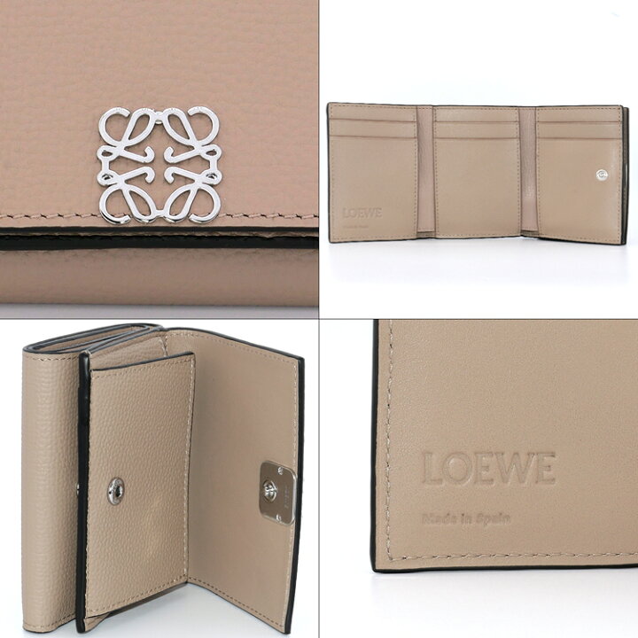 楽天市場】ロエベ コンパクト ジップウォレット ソフトグレインカーフ  