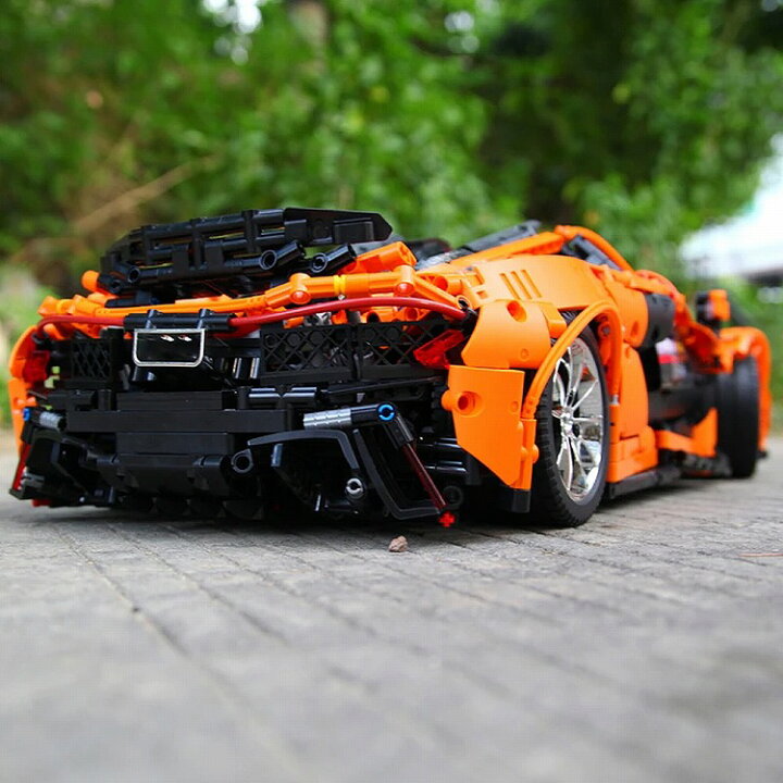 楽天市場】マクラーレン P1 ビルディング ブロック レゴテクニック互換 
