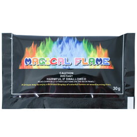 マジックファイヤ— 30g マジカルフレイム MSDS取得済 レインボー 虹色 焚き火 焚火 アウトドア キャンプ グッズ アートファイヤー ファイアー 人気 おすすめ SNS インスタ 映え 七色
