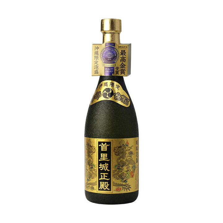 楽天市場】【公式】十年古酒 首里城正殿ゴールド 40度 720ml 泡盛 古酒 