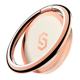 Syncwire スマホリング 携帯リング 薄型 360°回転 落下防止 指輪型 スタンド機能 iPhone リング ホールドリング フィンガーリング iP
