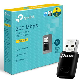 TP-Link 11n/g/b対応 300Mbps Mac OS/Windows対応 無線LAN子機 超小型 USB2.0 3年保証 TL-WN823N