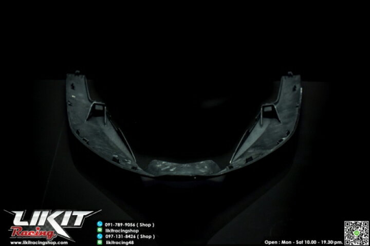 楽天市場 ホンダ Pcx Jf81 Jf84 Pcx150 Kf30 Carbon Tech カーボン フロント ガーニッシュ likit Masamune楽天市場店